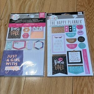 The Happy Planner Boss Babe Sticker Packs
